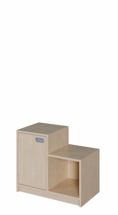 SideStep Schrank 60/40 cm, Regal/Tür